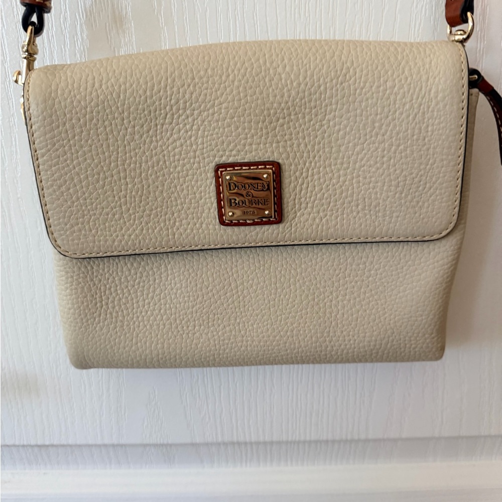 Dooney & Bourke Beige Crossbody Bag